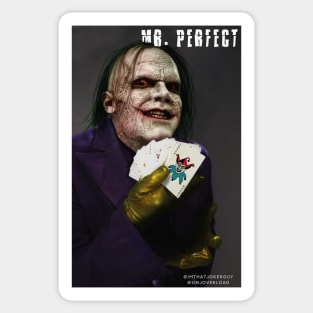 Mr. Perfect Sticker